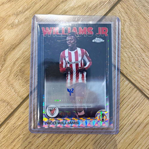 Topps 2024 chrome uefa - topps, nico