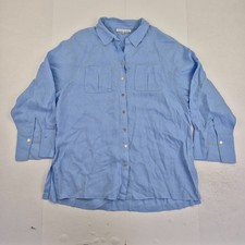 HEIDI KLEIN Shirt Medium Blue