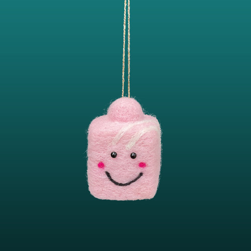 Needle felted handmade pink - handmade,