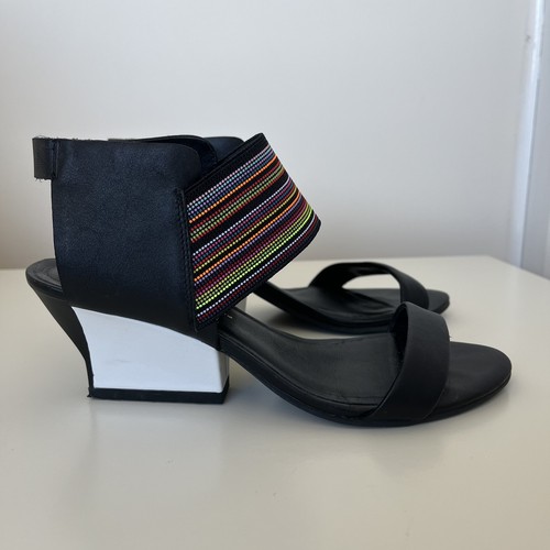 United nude sandals black - united,