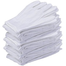 100% COTTON WHITE GLOVES Sizes