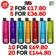 IVG 2400 4 in 1 Vape Prefilled