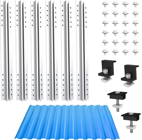 30cm aluminium solar panel - aluminium,