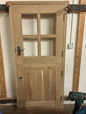 Solid Oak External Door
