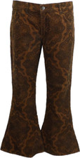 Mens Tan Paisley Vintage