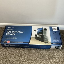 AVF Black Speaker Floor Stands EAK80B