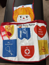 Vintage Nurse Busy Apron