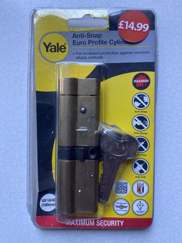 Yale euro profile cylinder - yale,