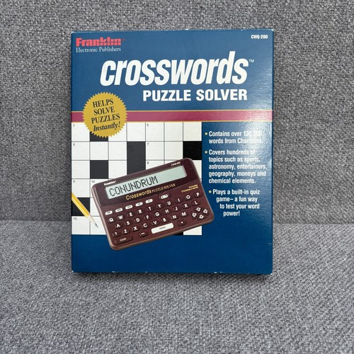 Franklin cwq 200 - franklin, crossword