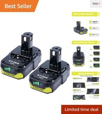 2-Pack 3.0Ah Ryobi 18V