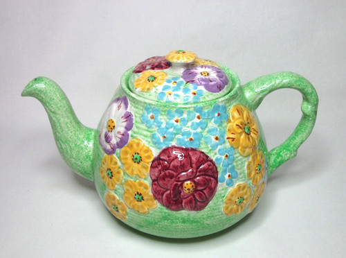 Vintage sadler floral - tea, pot