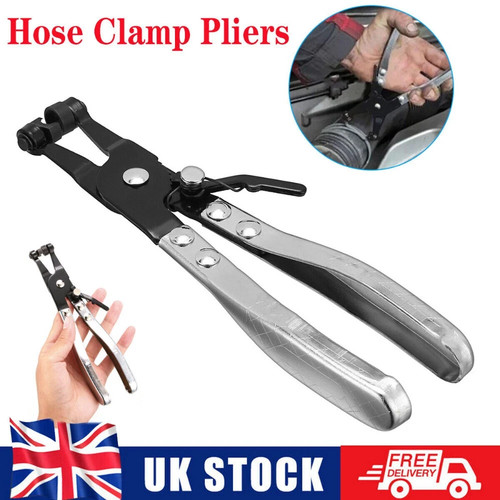 Hose clamp removal - removal, 45°