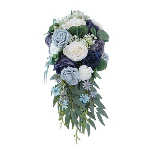 Silk flower bridal bouquet - silk,