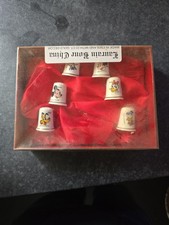 Set Of 6 Disney Thimbles With