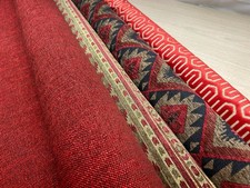 AZTEC STRIPE VELVET FABRIC