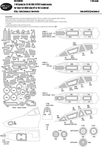 New ware nwam0182 sukhoi - 1:48,