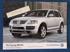 Original Press Promo Photo - 8"x6" - Volkswagen - The Touareg Altitude - 2006