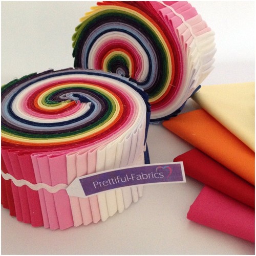Plain cotton rainbow jelly - plain,