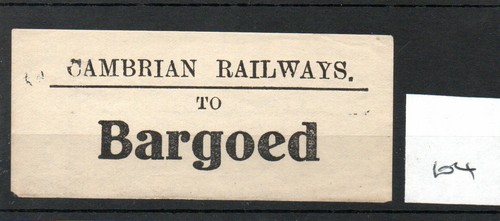Cambrian railways luggage - railways, cr