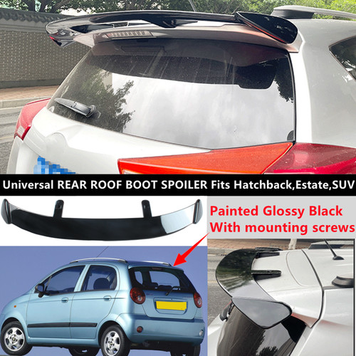 Universal glossy black abs - black,