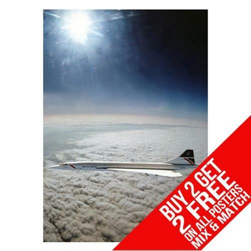 Concorde bb1 poster art - concorde,