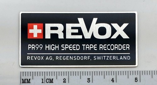 Revox pr99 high speed tape - pr99,