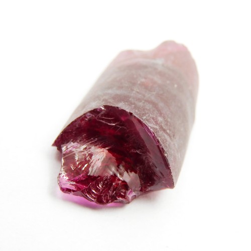 Certified natural red ruby - natural,