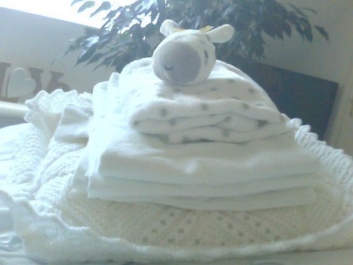 White baby bundle girl - bundle.,