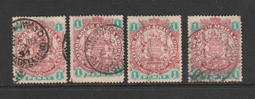 Rhodesia 1896 type 1d - 1896/7,