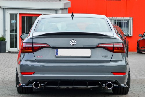 Rear bumper diffuser addon - bumper, for