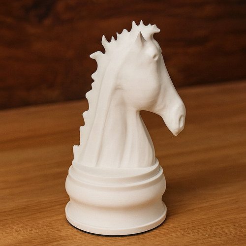 Large knight chess piece - large,