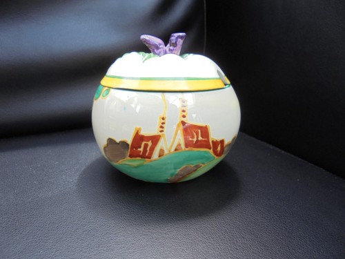 Clarice cliff apple - a,