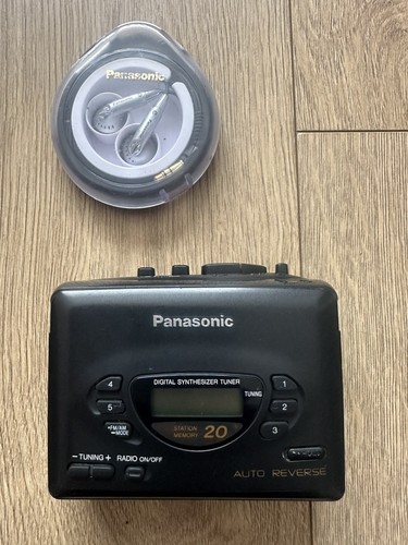 Panasonic walkman cassette - panasonic,