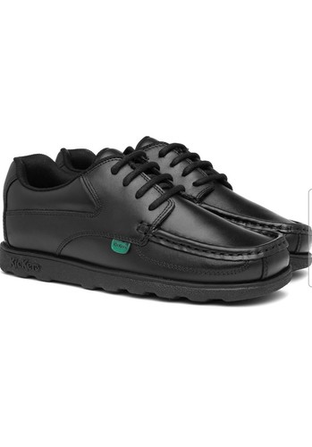 New kickers boys black - kickers, leather