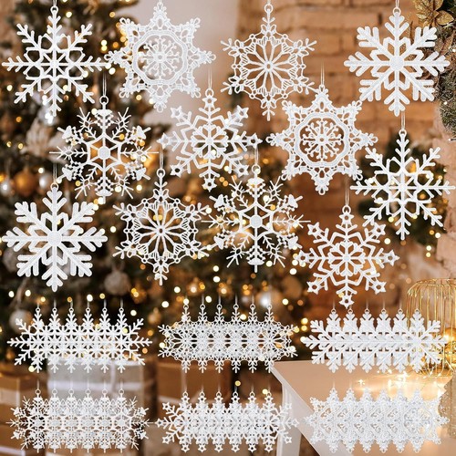 Pcs crochet snowflake - 48,