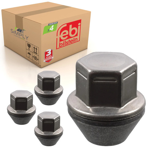 Alloy wheel nuts fit - alloy, volvo