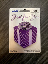 $50 VISA Physical Gift Card -