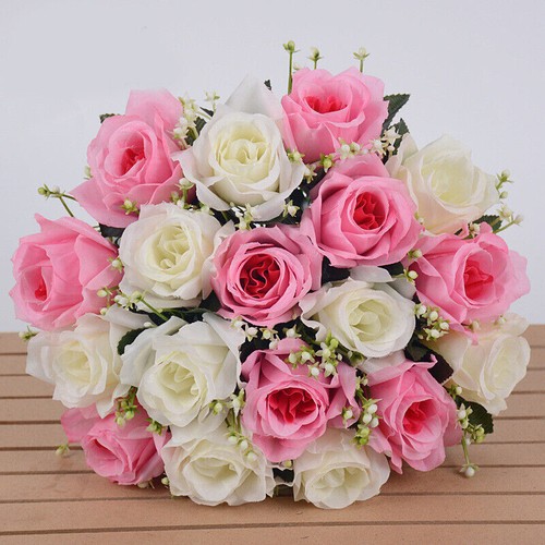 Heads silk rose artificial - 18,