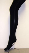 Ladies 2 Pair 40 Denier Black Opaque Tight with Temperature Control & Lycra 