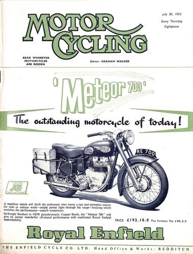 Motor cycling magazine 30 - motor, ~