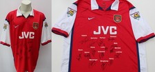 Arsenal Home Shirt signed by