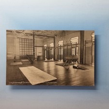 Loughborough Postcard C1930 Grammar School Gymnasium Pommel Horse Leics