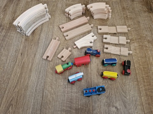 Wooden train set - train,