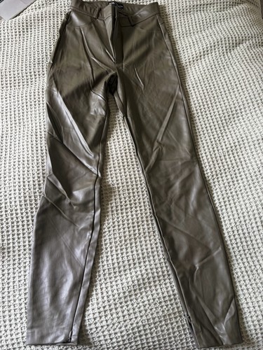 Zara small khaki - zara, leather