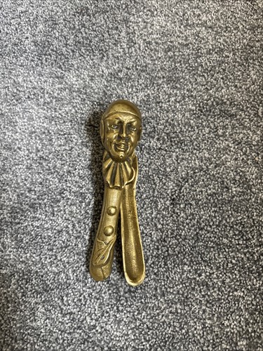 Antique brass nut crackers - brass,