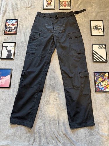 Corteiz guerillaz cargos black - corteiz,