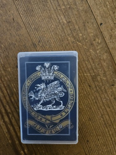 Queens regiment playing cards - regiment,