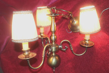 French Vintage brass Flemish