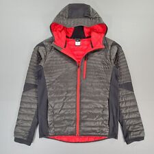 NIKE Mens Jacket Grey Medium PrimaLoft Pro ULTIMATUM Hybrid Puffer 543354 233