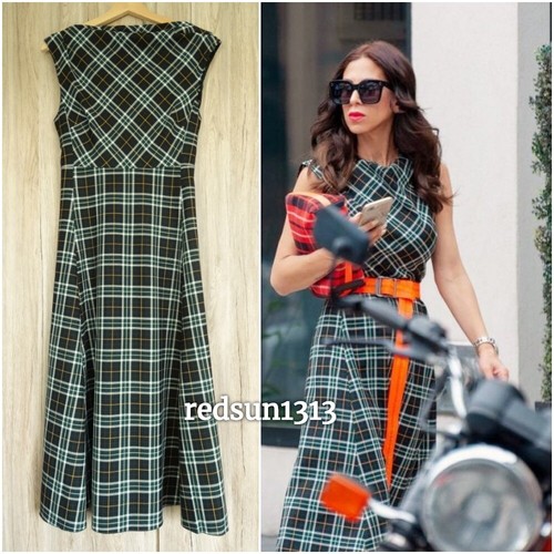 Zara green checked tartan - zara,